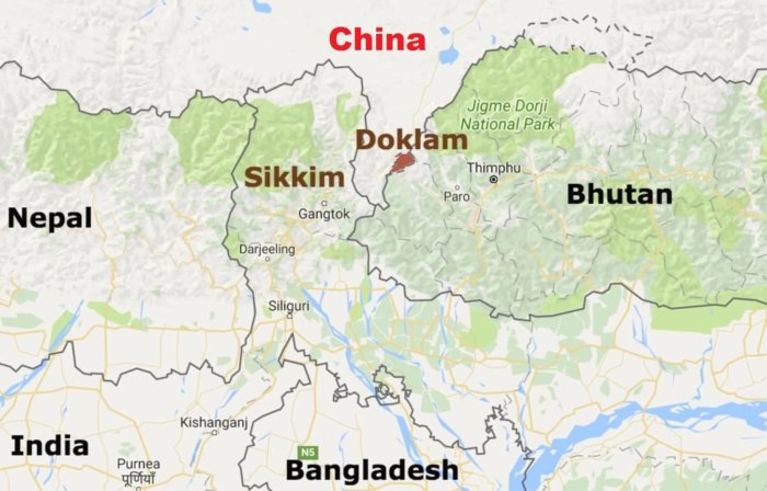 India-China-Doklam