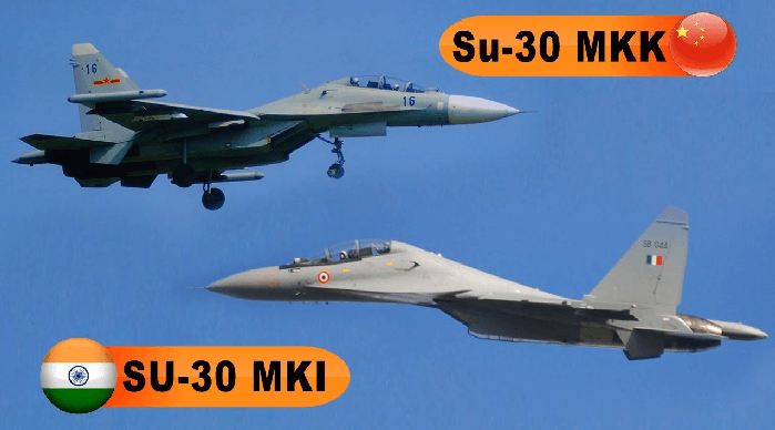 Indian SU-30 MKI vs Chinese SU-30 MKK: India, China Get Their 'Russian ...
