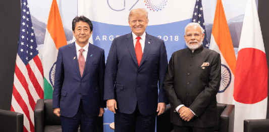 Trump-Modi-Abe