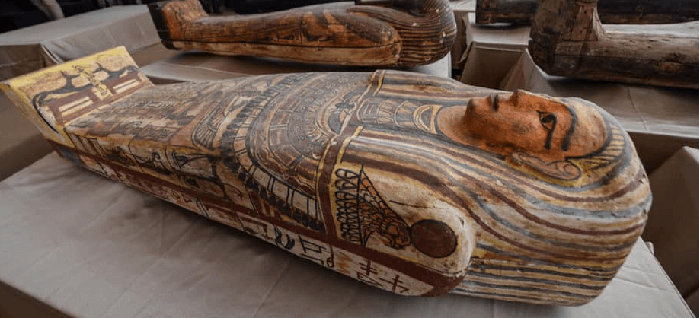 Viral From Egypt Ancient Mummy Coffin Sealed 2500 Years Ago