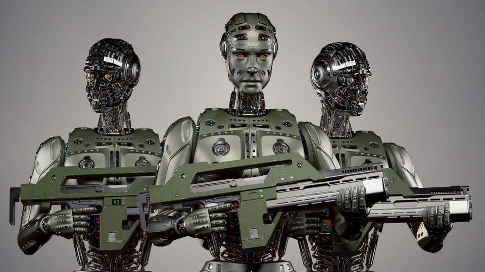 American military best sale robots