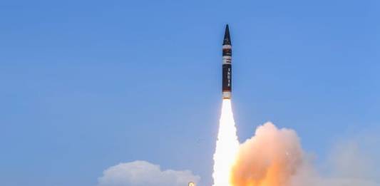 Agni-P-Ballistic Missile