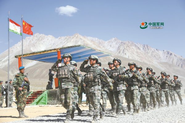 China-Tajikistan drills