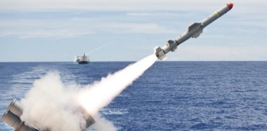 Harpoon-missile