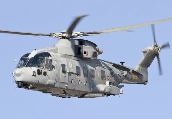 Agusta AW101 helicopter