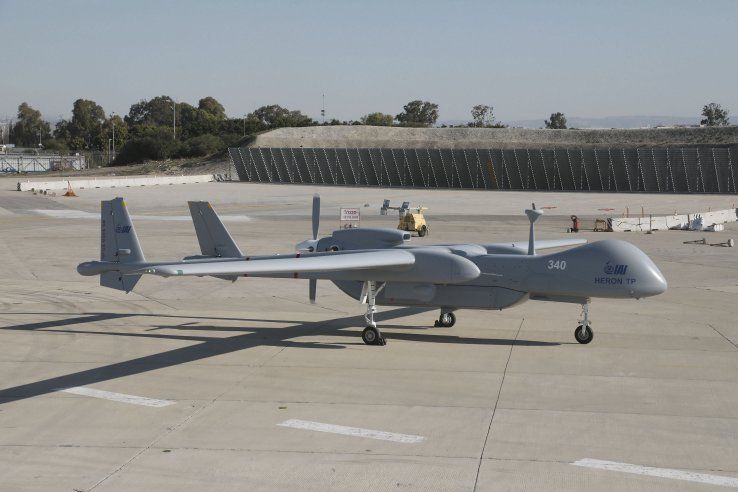 Israeli Heron TP drone
