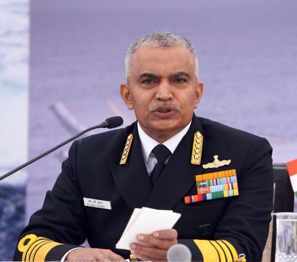 Navy chief R Hari Kumar