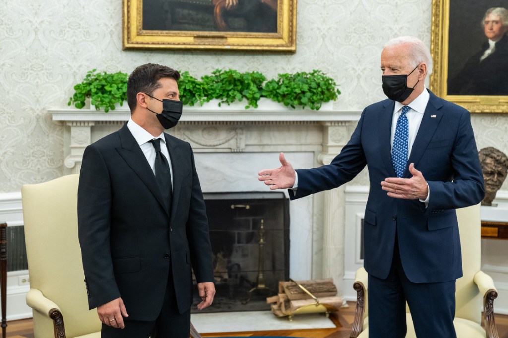 Joe Biden-Volodymyr Zelensky