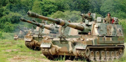 South Korean K9 Thunders, (Wikipedia)