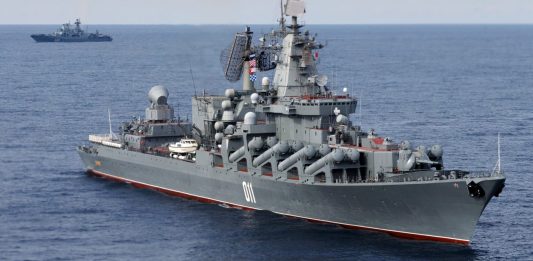 Ukrainian media saying we sunk the Russian warship Moskva with 2 Neptune missles. (Twitter)