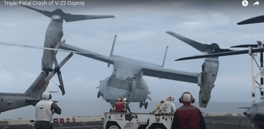MV 22 crash