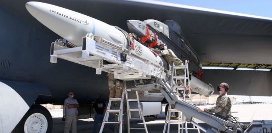 US hypersonic AGM-183A Air-launched Rapid Response Weapon