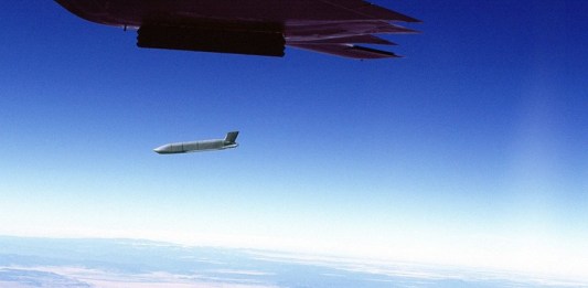 B-2 Bombers long range missiles