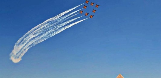 Black Eagles, the Korea Air Force's aerobatic flight team