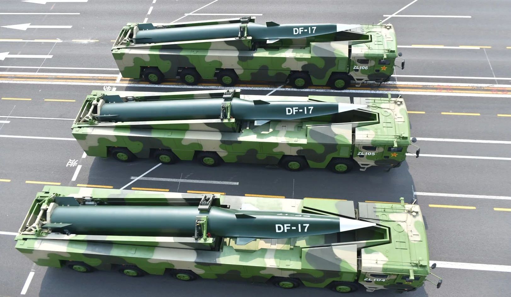 China's DF-17 Hypersonic Missile