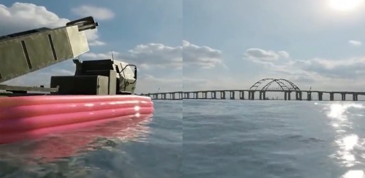 Kerch Bridge crimea HIMARS