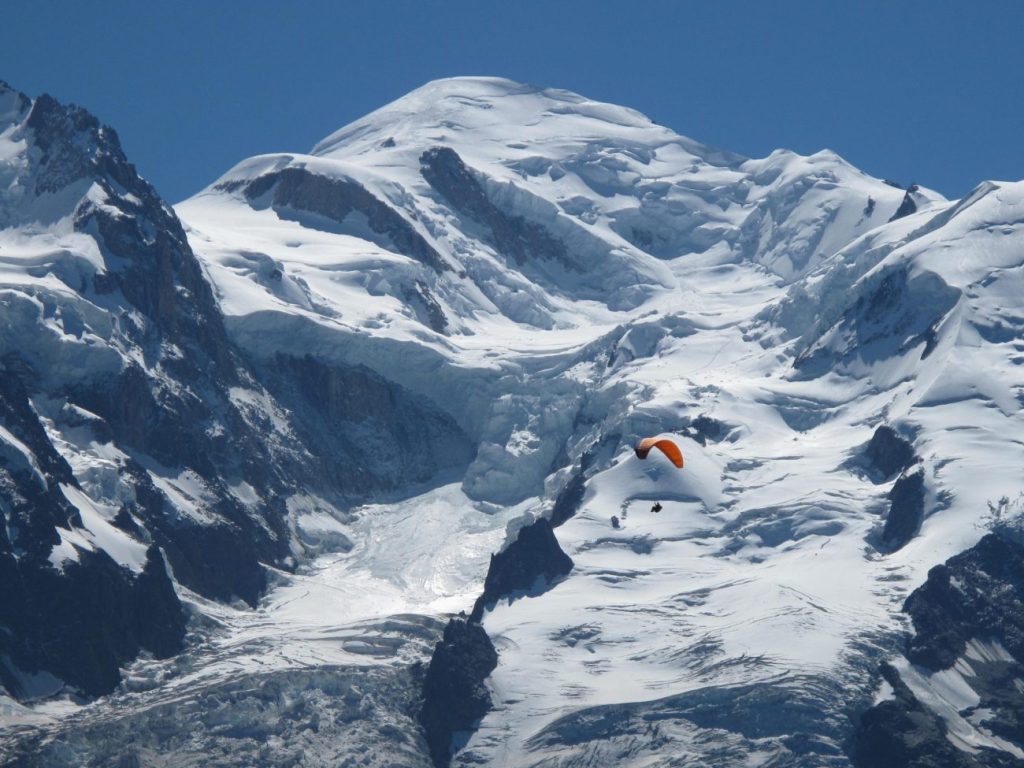 Mont Blanc mountain