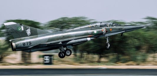 Pakistan J-10 camouflage paint scheme