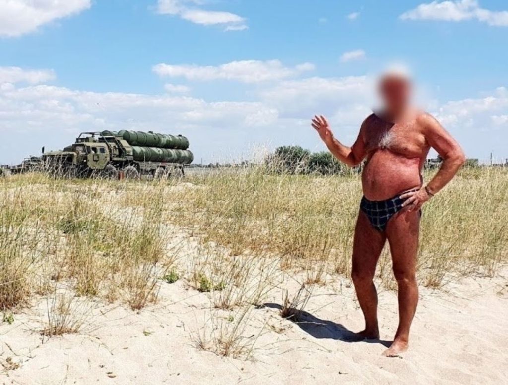 Russian position tourist crimea