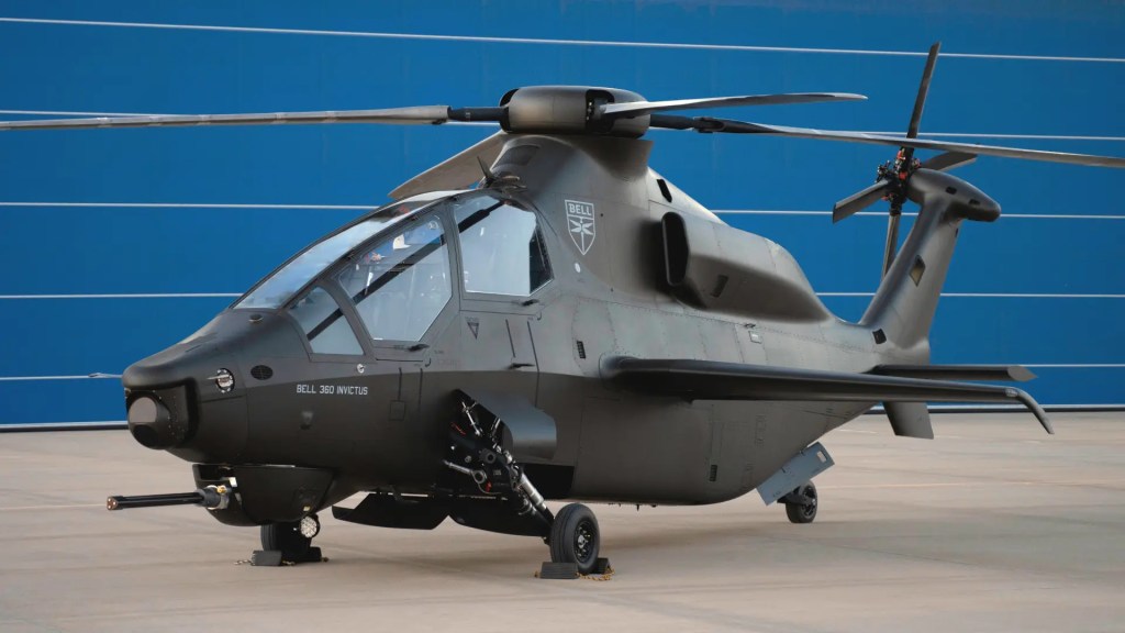 The Bell 360 Invictus pitched for the Future Attack Reconnaissance Aircraft (FARA) program