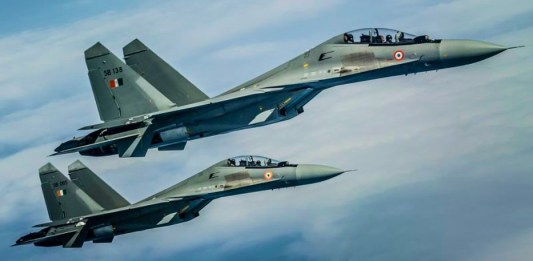 Indian Air Force Su-30 MKI jets