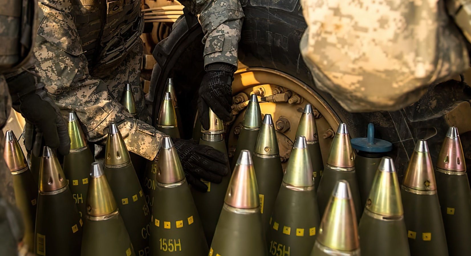 155mm shells. Photo credits: US Army6