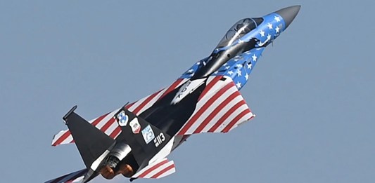 Air National Guard F-15C jet