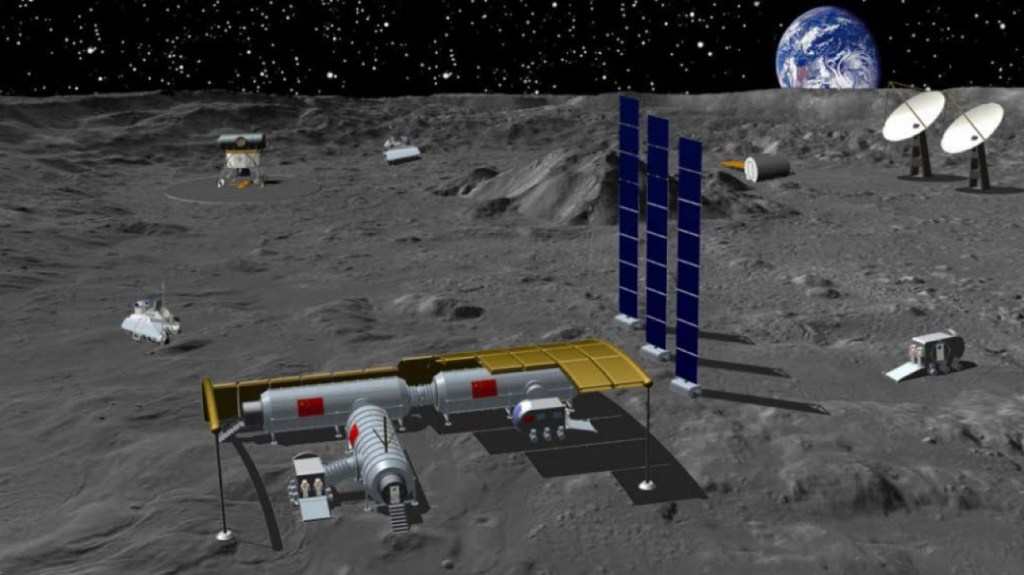 Chinese lunar base Moon