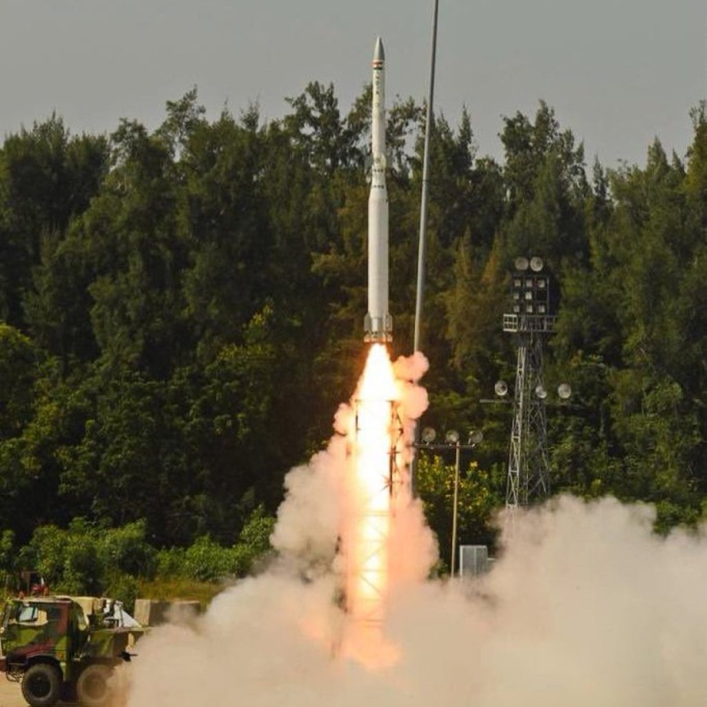 DRDO missile test