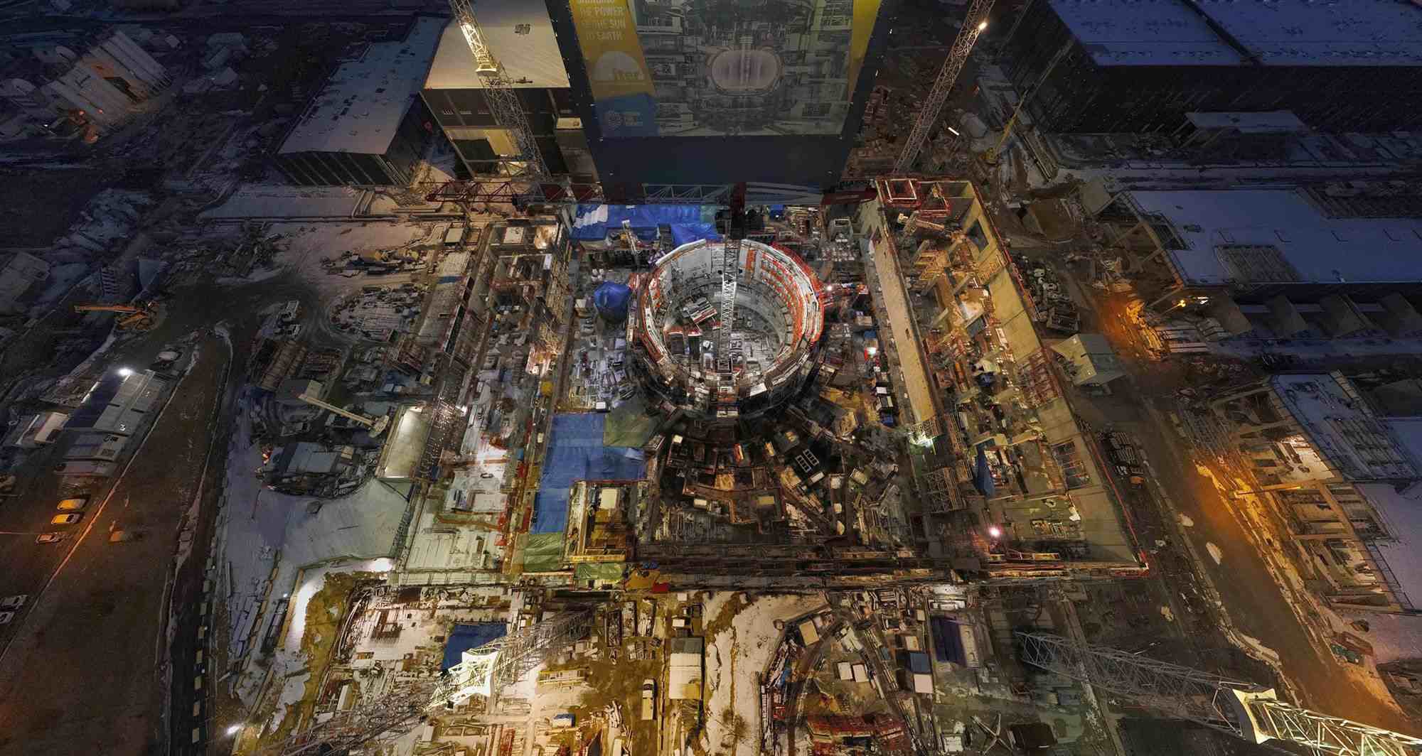 ITER nuclear fusion research center in France