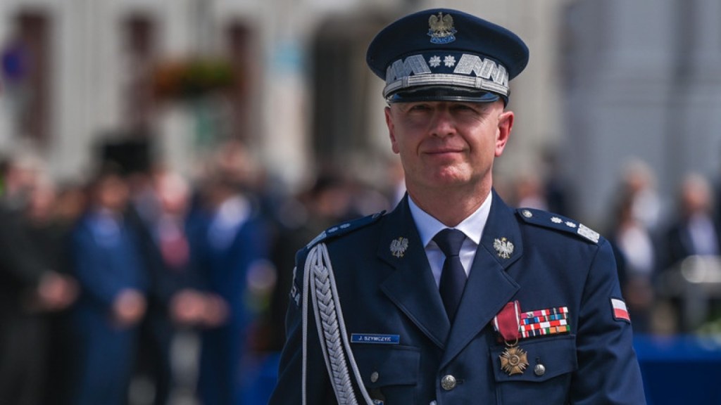 Polish Police General Jaroslaw Szymczyk
