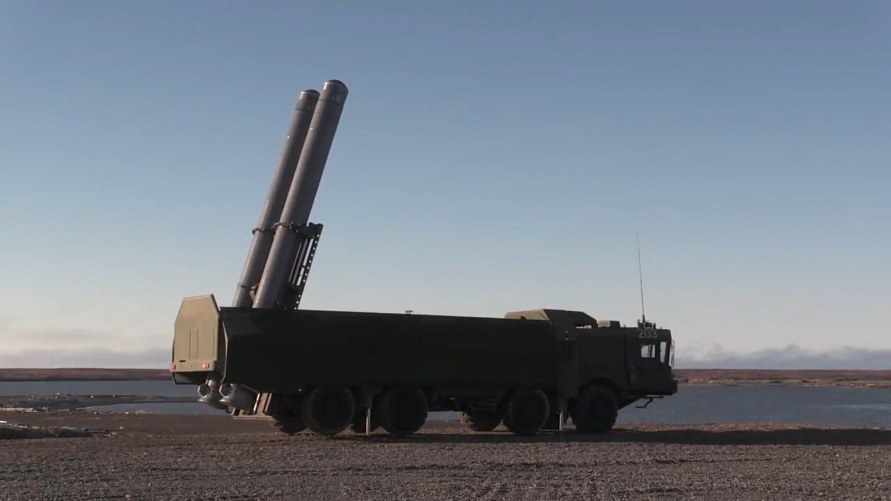 Russian K-300P Bastion-P mobile coastal defense system