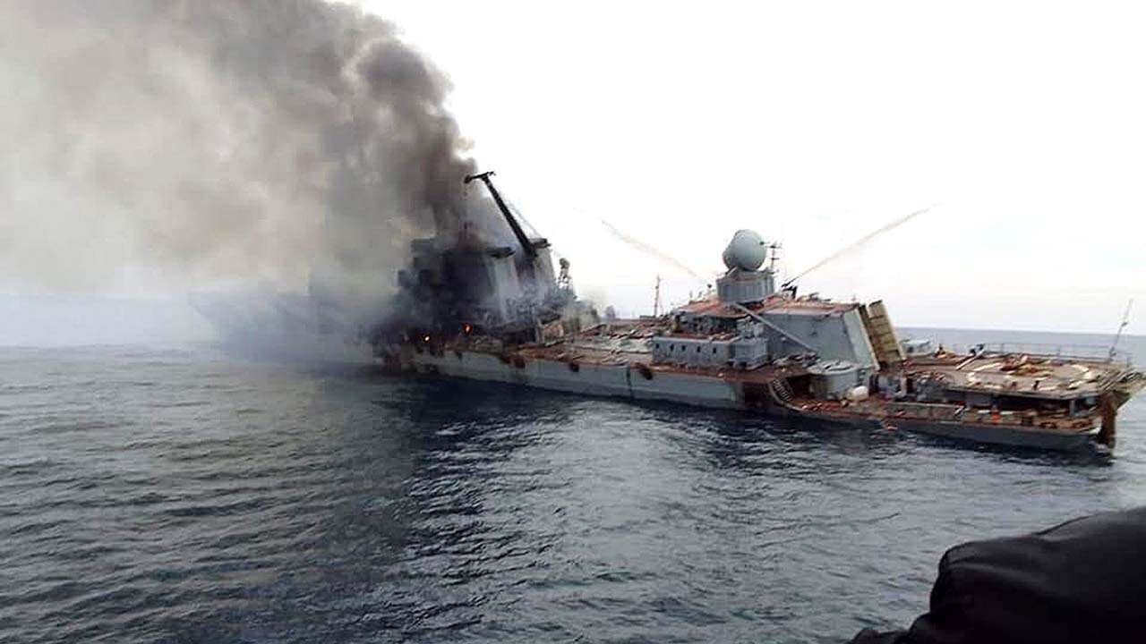 Russia's Moskva warship