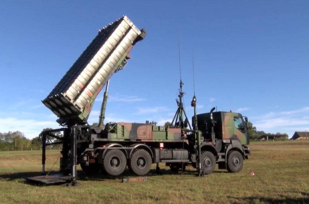 SAMP T air defense system