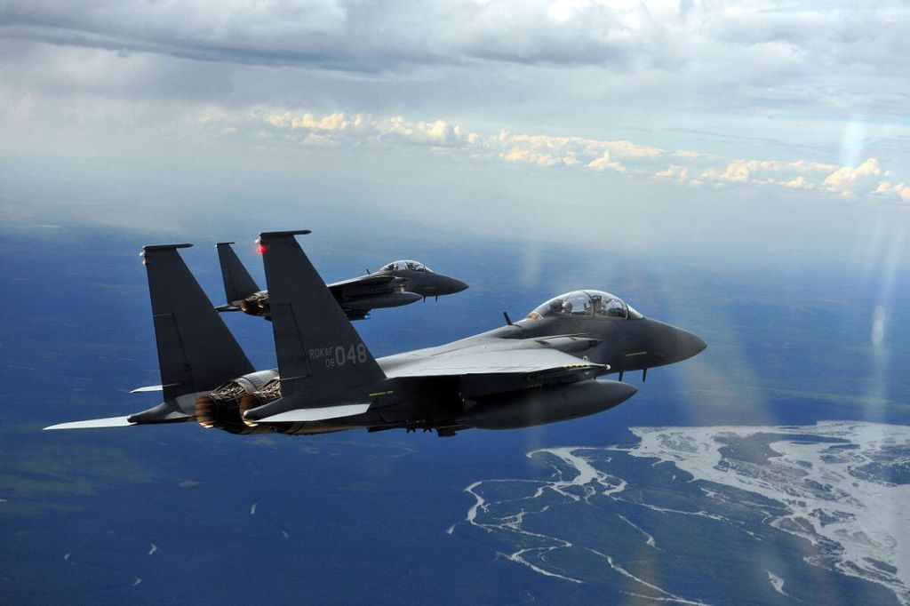 South Korean F-15K jets