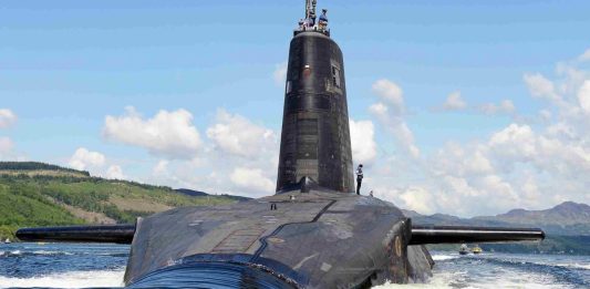 Trident nuclear-armed submarines