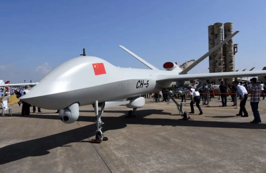 China's Caihong-5 armed drones