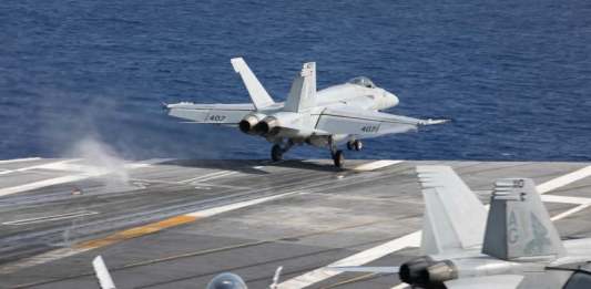 FA-18E Super Hornet aircraft
