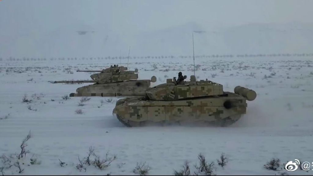 PLA Type 99A tanks China