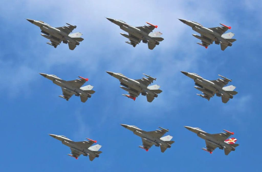 Royal Danish Air Force F-16s