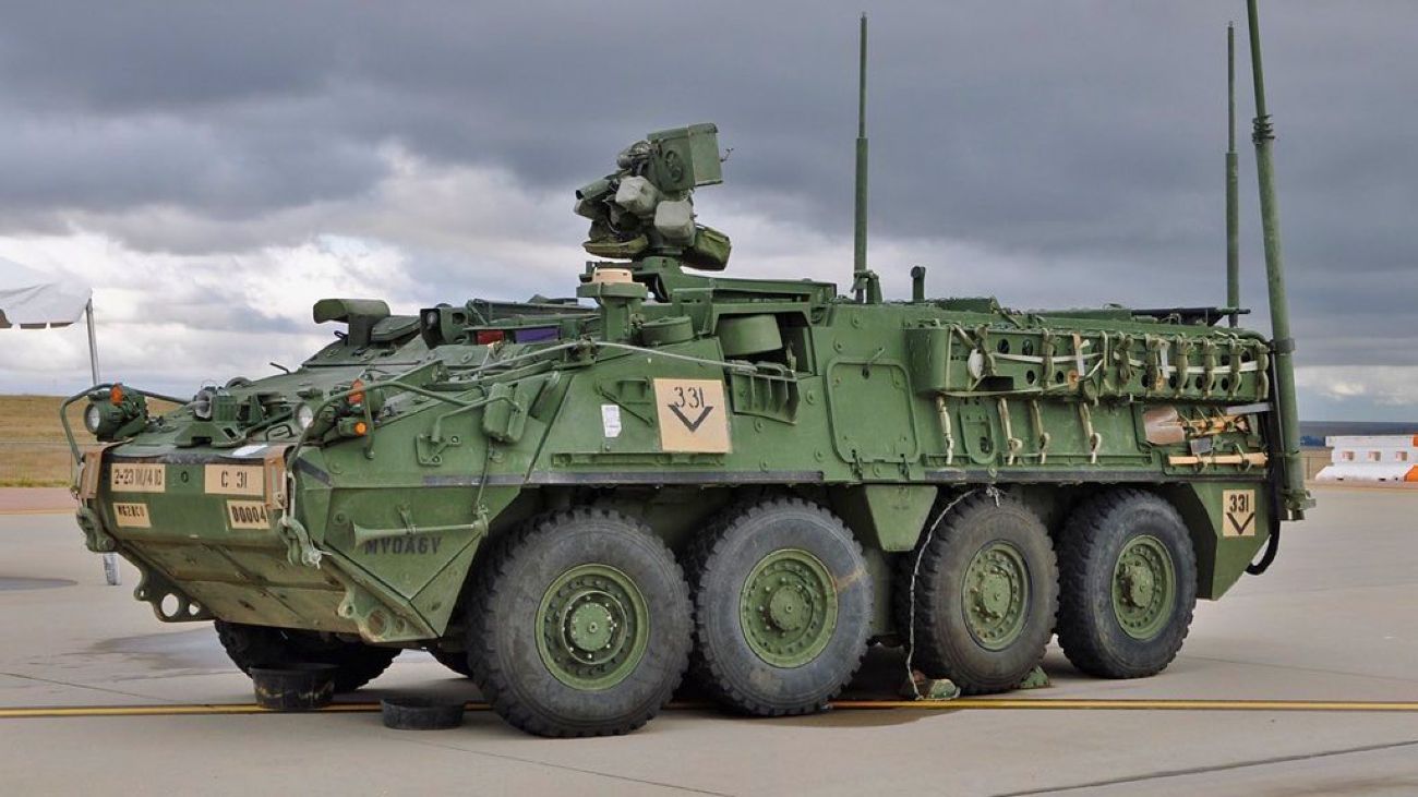 Stryker combat vehicle