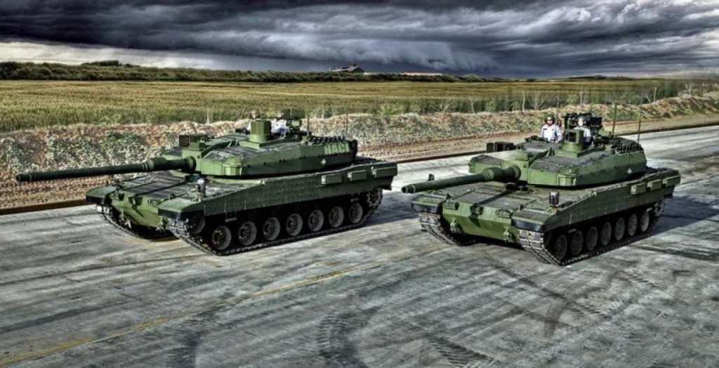 Turkey's Altay battle tanks