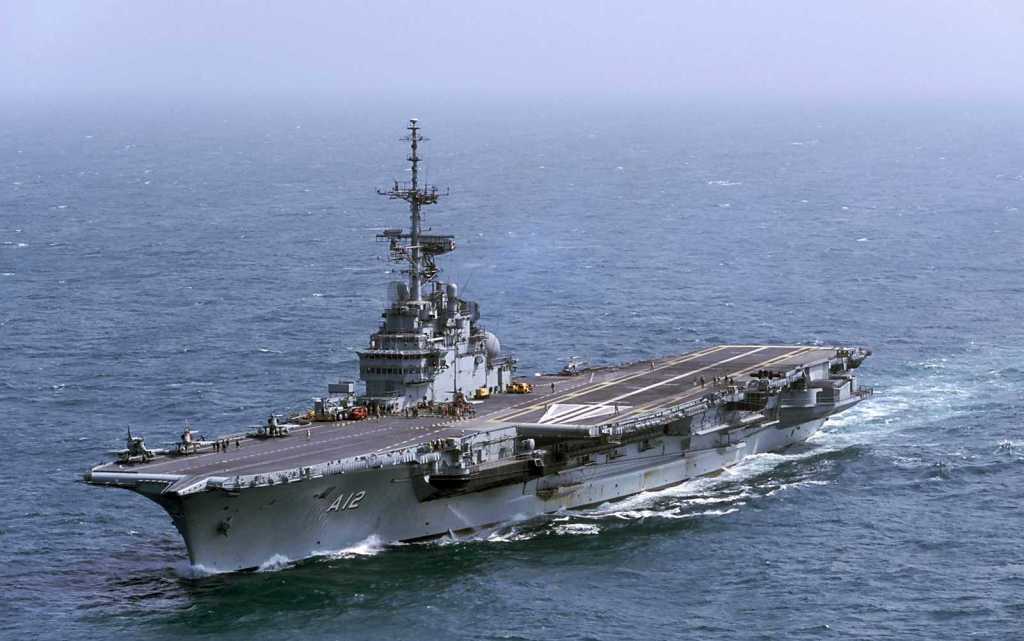 Brazilian aircraft carrier São Paulo