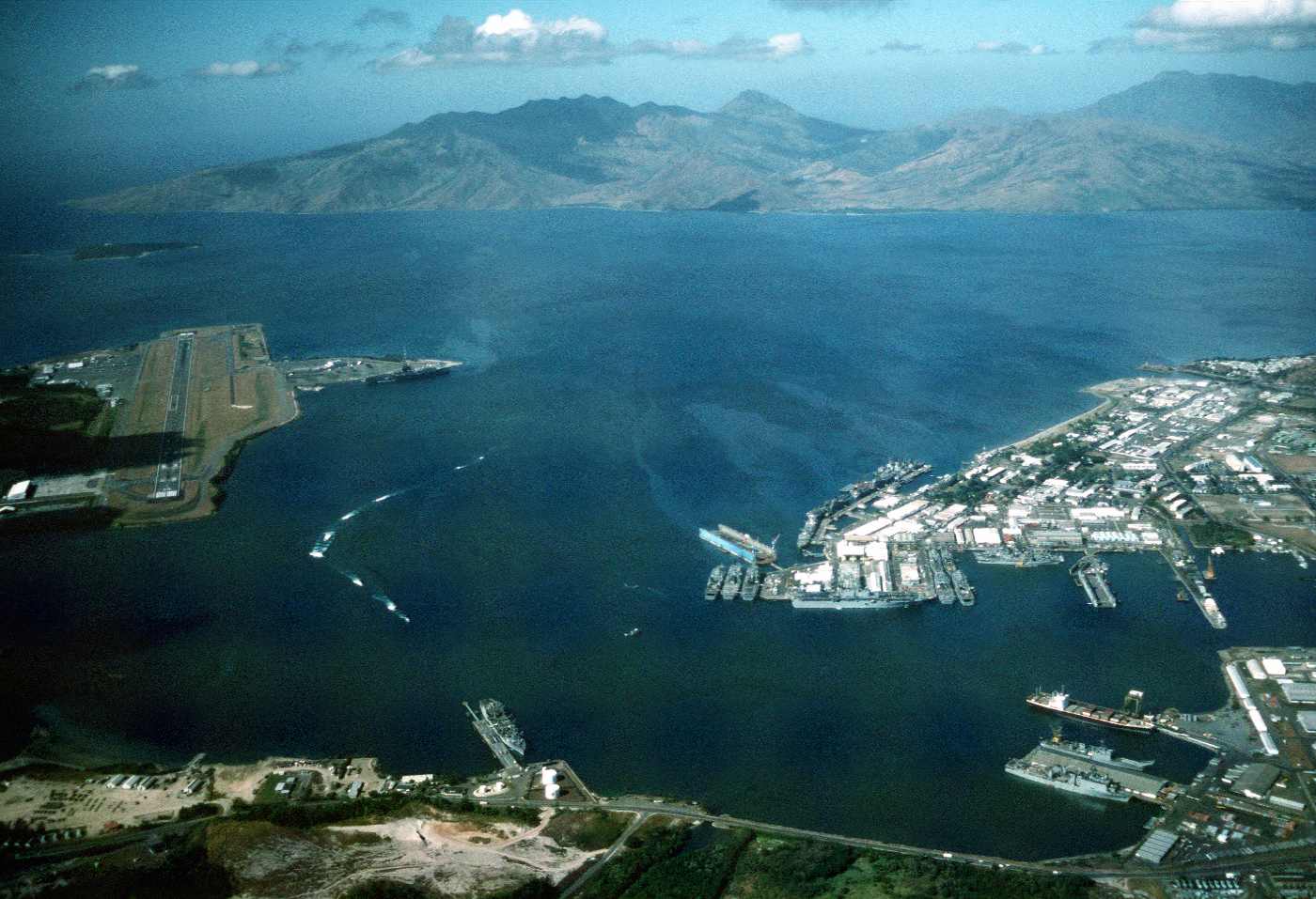 US Naval Base in Subic Bay