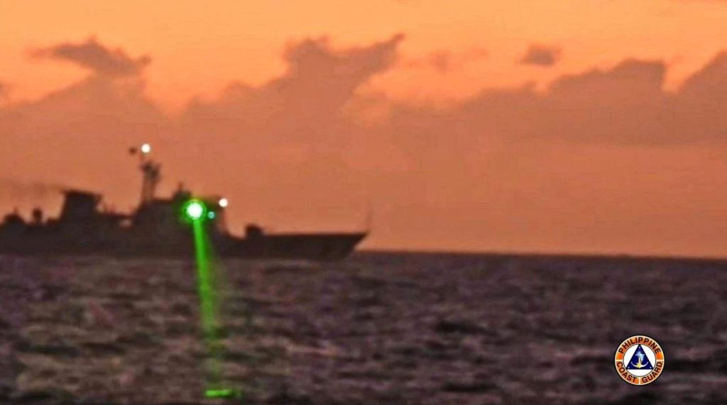 china vessel laser