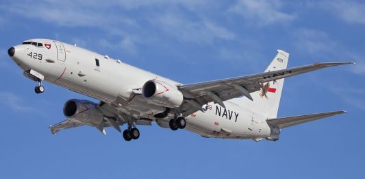 US Navy P-8 Poseidon