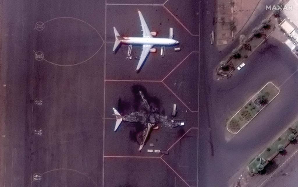 Sudan destroyed planes