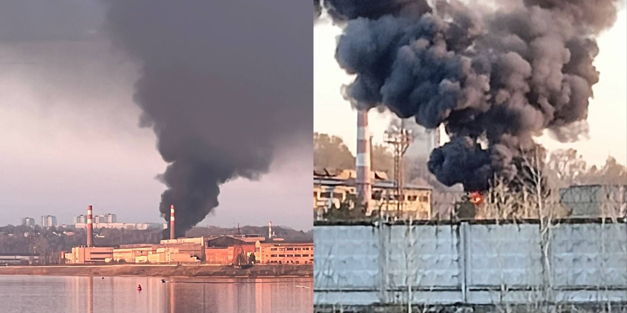 Russia MLRS fire