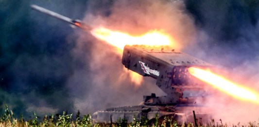 TOS-1A Thermobaric Flamethrower MLRS