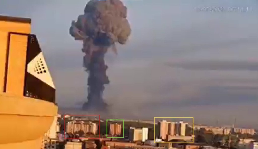 Ukraine explosion